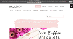 Desktop Screenshot of haulshop.com